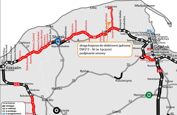 Aldesa ma kontrakt na drogę do elektrowni