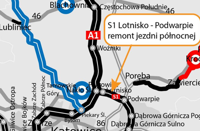 Rusza remont nawierzchni na S1
