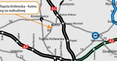Będą spore zmiany na DK-60 koło Kutna 