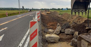 Dolnośląskie. Prace na skrzyżowaniu DK-5 idą pełną parą 