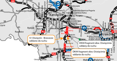 Wkrótce otwarcie nowego odcinka S1 na Śląsku