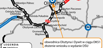Który wariant obwodnicy Olsztyna i Dywit?
