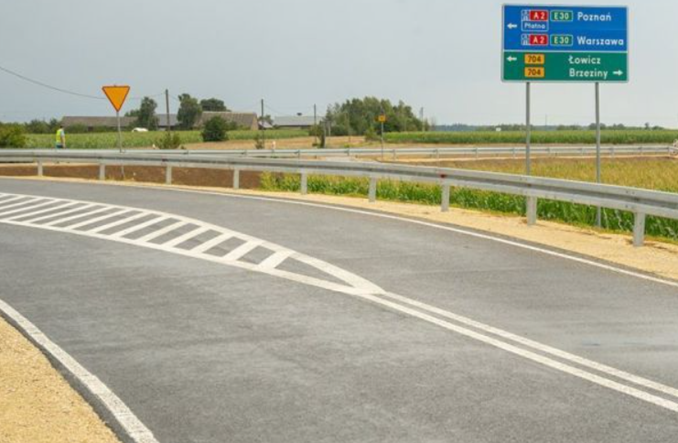 Dojazd do A2 rozbudowany przed terminem