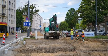 Warszawa. Co słychać na przebudowie skrzyżowania Młynarskiej z Wolską?