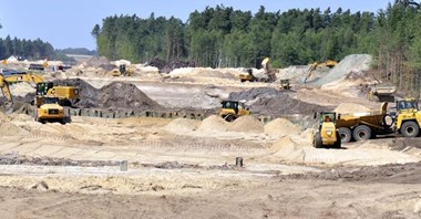 Co słychać na budowie S17 na południe od Zamościa? 