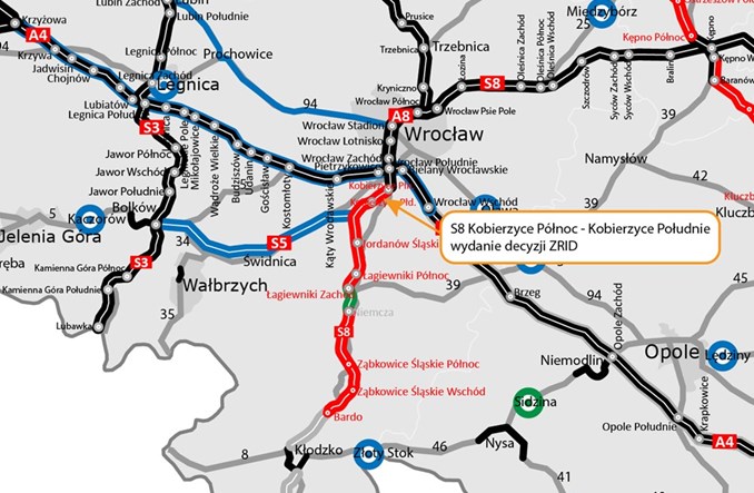 S8 na Dolnym Śląsku ma pozwolenie budowlane 