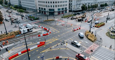 Warszawa. Jak idą prace tramwajowe wzdłuż Marszałkowskiej? 