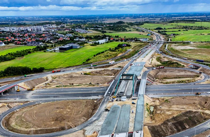 Zmiany na węźle Gdańsk Południe