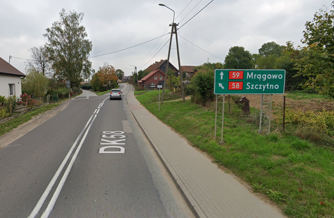 Rozbudują DK58 i DK59 w woj. warmińsko-mazurskim