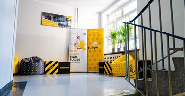 Budimex dla przyszłych budowlańców: strefa relaksu w technikum