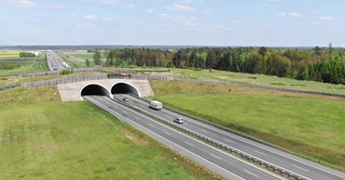 Na S8 koło Oleśnicy jedną jezdnią 