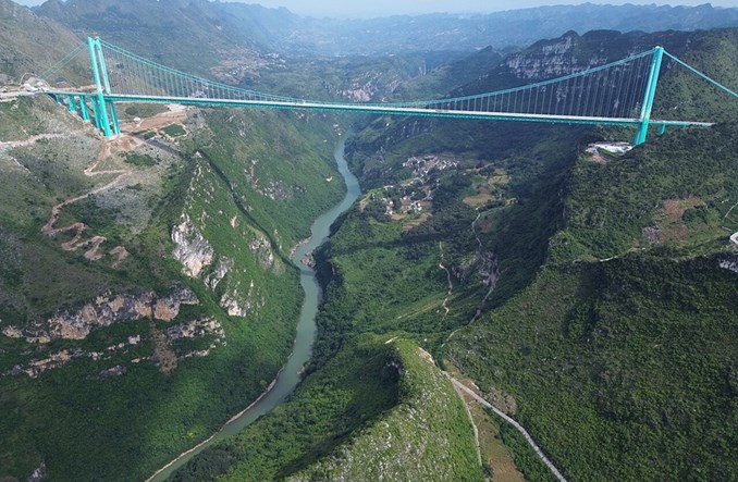 Otwarto najwyższy most na świecie