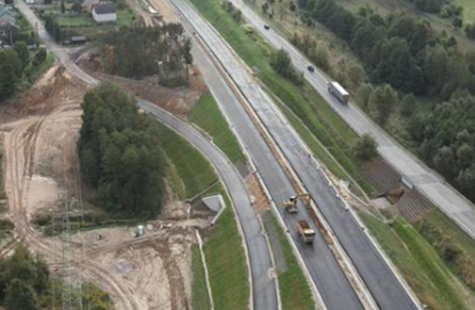 Zmiany na budowanej obwodnicy Wąchocka