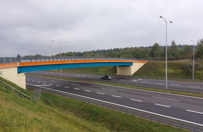 Wiadukt nad S7 pod Kielcami już wyremontowany