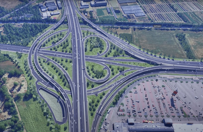 Czesi przebudowują autostradowy węzeł w Brnie