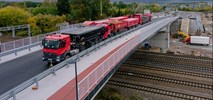 Wiadukt w Rembertowie przeszedł próby obciążeniowe