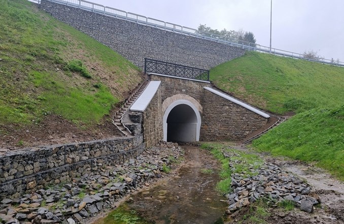 Zabytkowy przepust na Podkarpaciu zmodernizowany