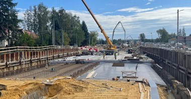 Tak powstaje tunel w Zabierzowie