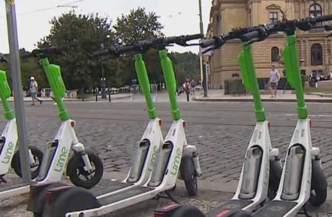 Praga zakazuje elektrycznych hulajnóg
