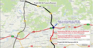 Rusza budowa nowego węzła na A4 Rusza budowa nowego węzła na A4