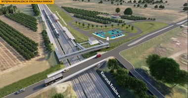 Biała Rawska: Przy nowych peronach stanie mały dworzec 