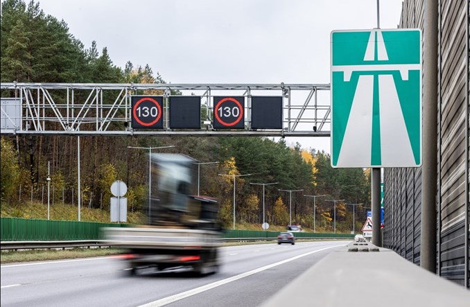 Szybsze podróże autostradą zimą na Litwie
