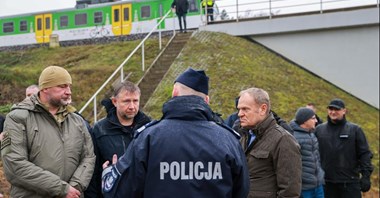 Dywersja na kolei. Rząd i służby reagują