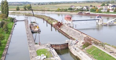 Wody Polskie usprawniają żeglugę na Odrze. Kompleksowy remont śluz 