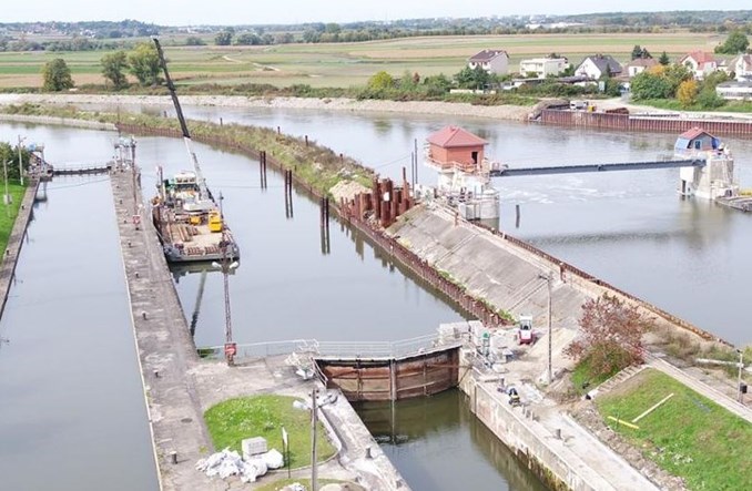 Wody Polskie usprawniają żeglugę na Odrze. Kompleksowy remont śluz 
