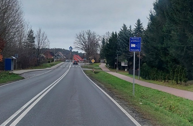 Nowy fotoradar na DK22