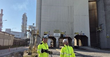 Wicewojewoda gościem Cementowni Rudniki