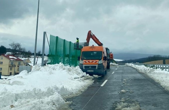 Niecodzienne prace na S19 Miejsce Piastowe - Dukla 