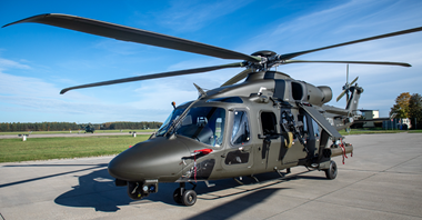 Pierwszy wyprodukowany w Polsce AW-149 już w wojsku