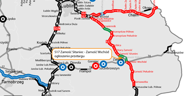 S17. Przetarg na ostatni fragment Lublin – Zamość