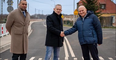 Droga na Dolnym Śląsku po modernizacji