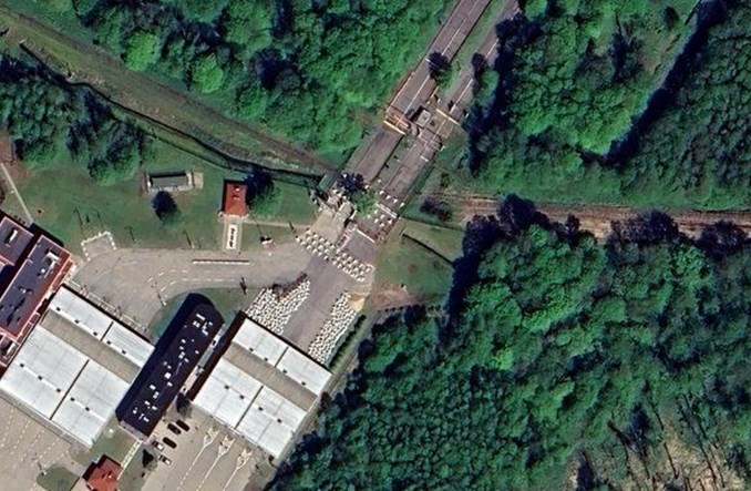 Budowle w ramach Tarczy Wchód są widoczne z kosmosu 