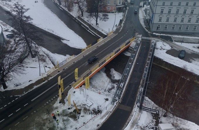 Nowy most w Stroniu Śląskim otwarty przed terminem