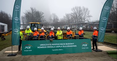 PGE rozpoczyna budowę nowoczesnego źródła ciepła dla Krakowa
