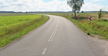 Lubelskie. Droga na wschodzie regionu po modernizacji 