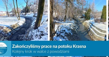 Wody Polskie w Gliwicach zakończyły ostatni etap zadania na potoku 