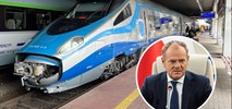 Tusk:  Będziemy mieli najszybszą kolej w Europie
