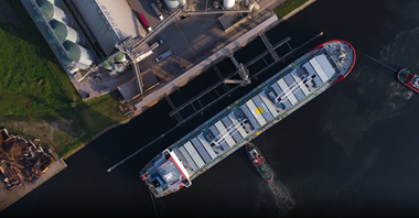 Nabrzeże Bytomskie w Porcie Gdańsk rozbudowane przed czasem