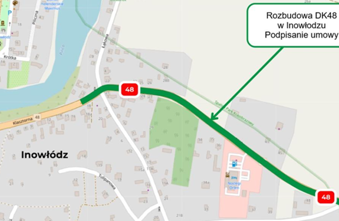 Łódzkie. Ruszają prace przy rozbudowie DK48