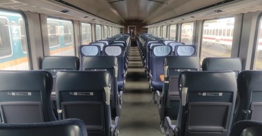 PKP Intercity pokazuje wnętrza wagonów używanych z Niemiec