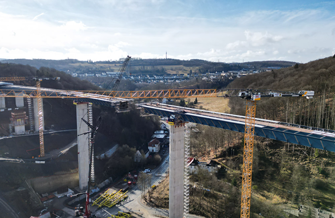 Niemcy otwierają ważny most przed terminem