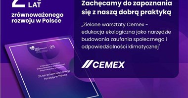 Działania Cemex Polska w jubileuszowej publikacji Forum Odpowiedzialnego Biznesu