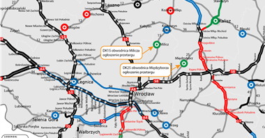 Poszukiwani wykonawcy dwóch obwodnic w dolnośląskim