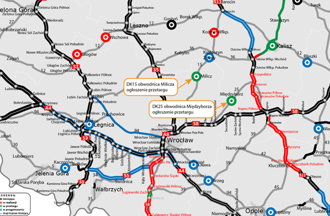 Poszukiwani wykonawcy dwóch obwodnic w dolnośląskim