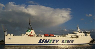 Ostatni rejs Gryfa ze Świnoujścia do Trelleborga