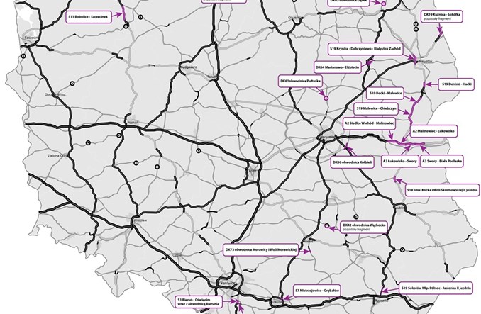 Te drogi zostaną otwarte w 2026 roku. Najwięcej na wschodzie